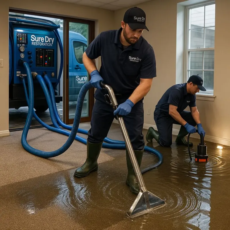 Water Extraction and Removal process in Raymond, ME